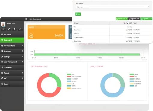 Restaurant Point of Sale Featuring Restaurant Perfect Software - includes Touch Terminal, Cash Drawer, and Payment Processing included