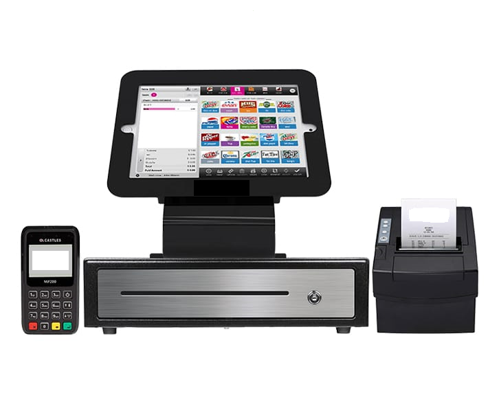 Restaurant Point of Sale Featuring Restaurant Perfect Software - includes Touch Terminal, Cash Drawer, and Payment Processing included